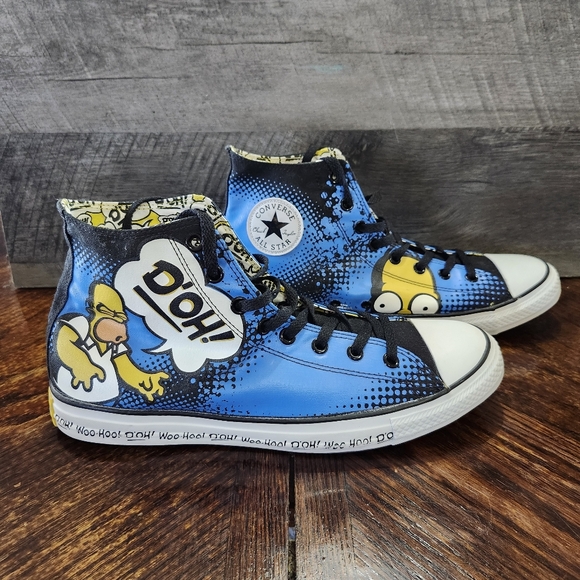 Converse Other - Converse All Star x The Simpsons Homer Simpson High Tops Size 12 Men / 14 Women